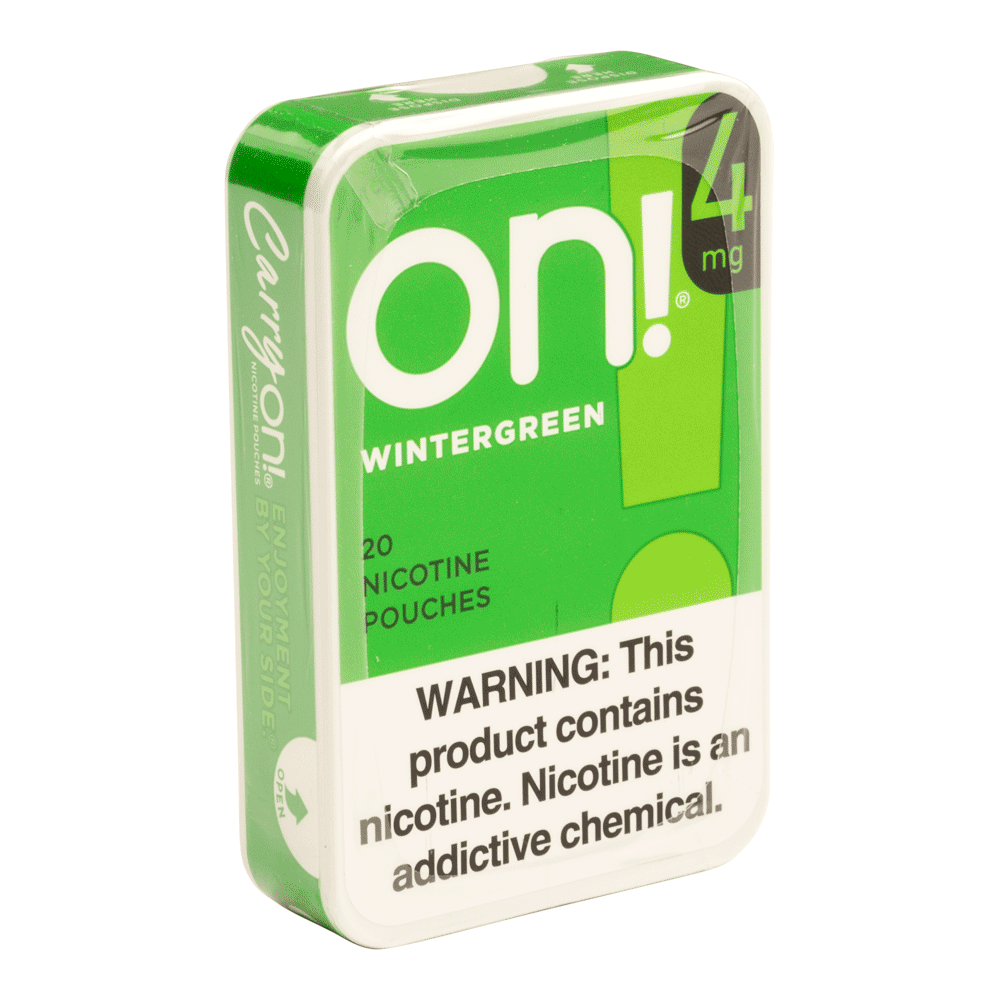 Wintergreen 4MG Nicotine Pouches, , cigars